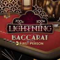 First Person Lightning Baccarat